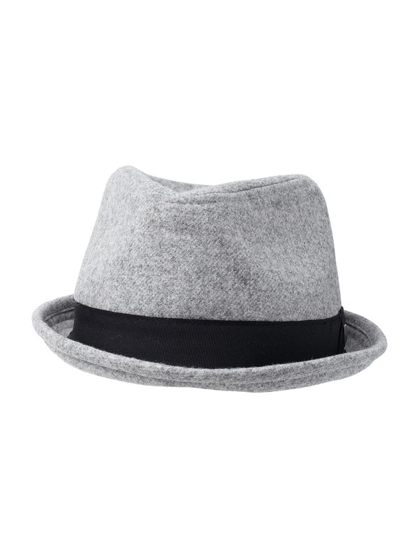quiksilver, Soho Fedora Hat, HAGGIS GREY (skt0) 0 Soho Fedora Hat AQYHA00062 Quiksilver