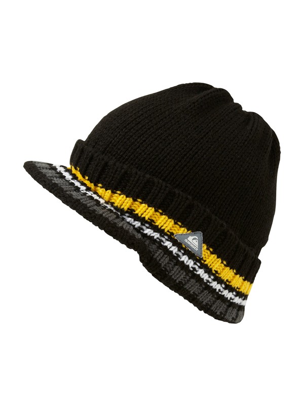 quiksilver, CANYONS BEANIE, BLACK (blk) 0 CANYONS BEANIE AQYHA00071 Quiksilver