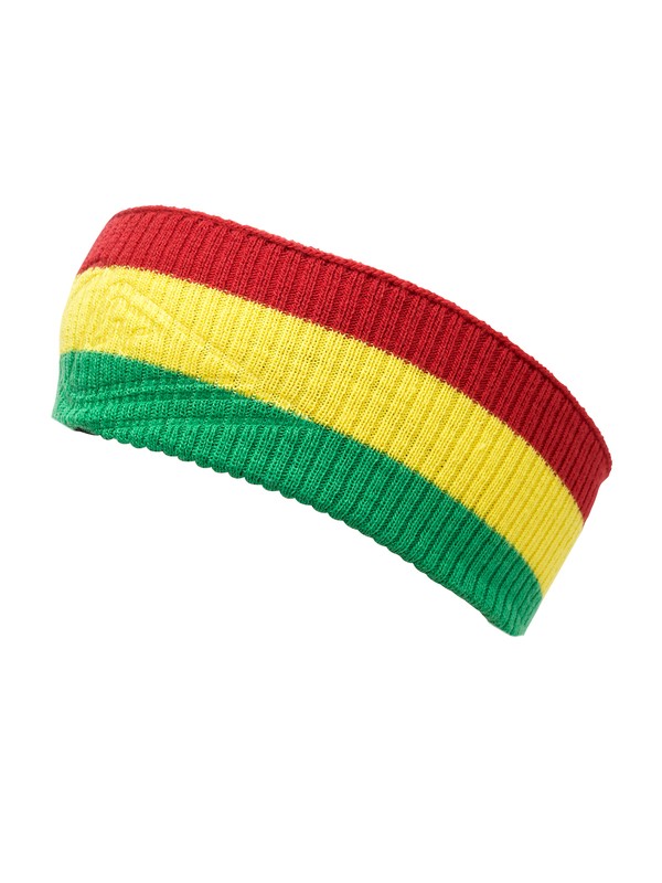 quiksilver, Tail Wind Headband, RASTA (rnn0) 0 Tail Wind Headband AQYHA00093 Quiksilver