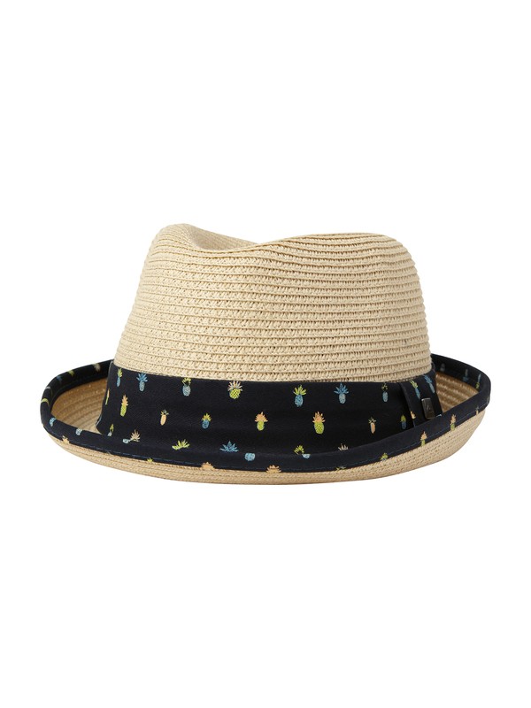quiksilver, Shanty Fedora, WASHED NAVY (brq0) 0 Shanty Fedora AQYHA00225 Quiksilver
