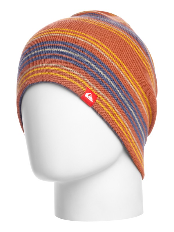 quiksilver, Preference Beanie, BURNT BRICK (mpm0) 0 Preference Beanie AQYHA00270 Quiksilver