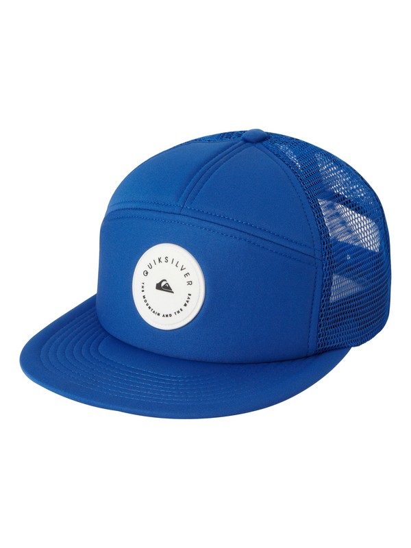 quiksilver, Frnkie Trucker Hat, OLYMPIAN BLUE (bqz0) 0 Frnkie Trucker Hat AQYHA03022 Quiksilver