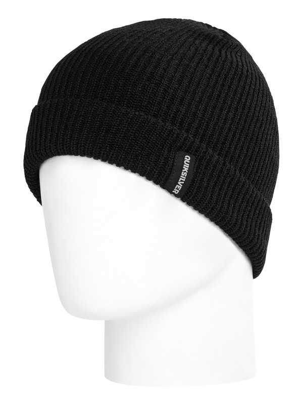 quiksilver, Bento Beanie, BLACK (kvj0) 0 Bento Beanie AQYHA03047 Quiksilver