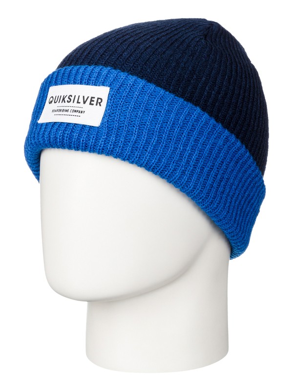 quiksilver, Mussle Beanie, OLYMPIAN BLUE (bqz0) 0 Mussle Beanie AQYHA03050 Quiksilver