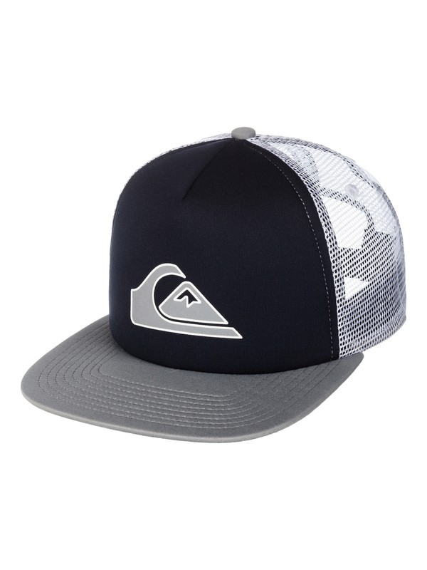 quiksilver, Snapper Trucker Hat, ESTATE BLUE (bsw0) 0 Snapper Trucker Hat AQYHA03088 Quiksilver