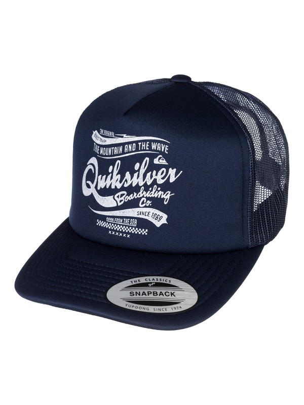 quiksilver, Barber Shop, WASHED NAVY (brq0) 0 Barber Shop AQYHA03117 Quiksilver