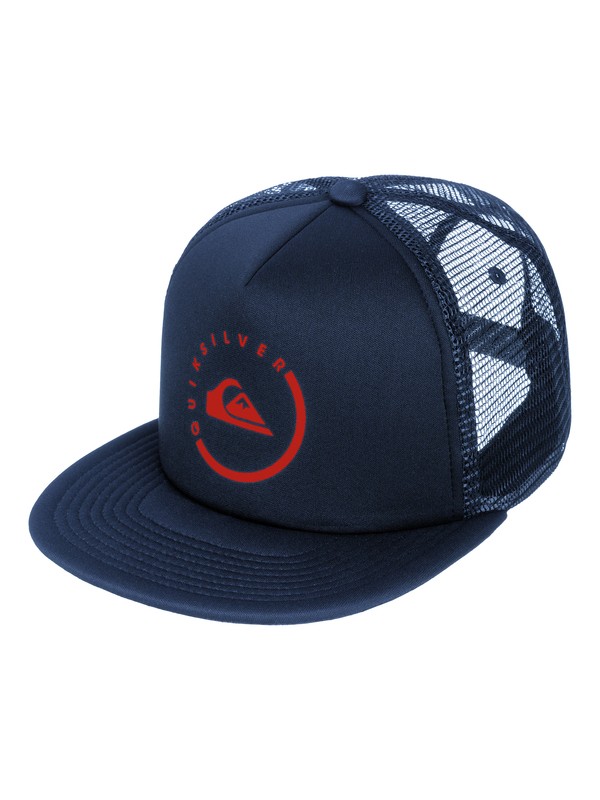 quiksilver, Everyday Eclipse Trucker Hat, NAVY BLAZER (byj0) 0 Everyday Eclipse Trucker Hat AQYHA03120 Quiksilver