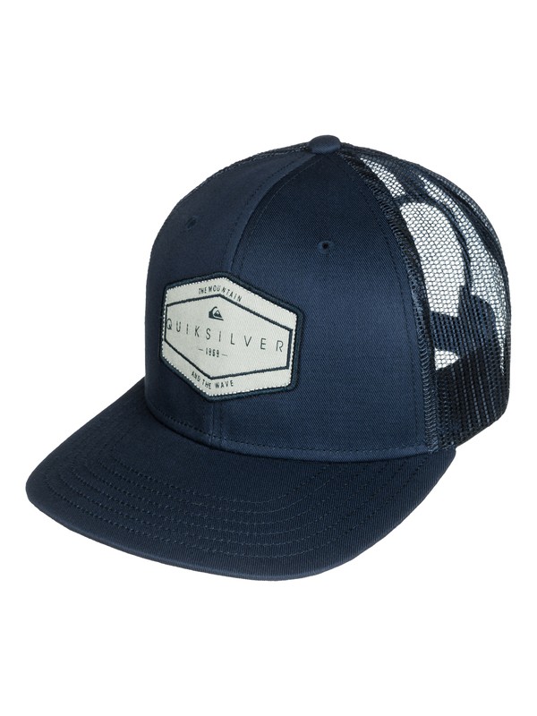 quiksilver, Forever Trucker Hat, DARK DENIM (brq0) 0 Forever Trucker Hat AQYHA03205 Quiksilver