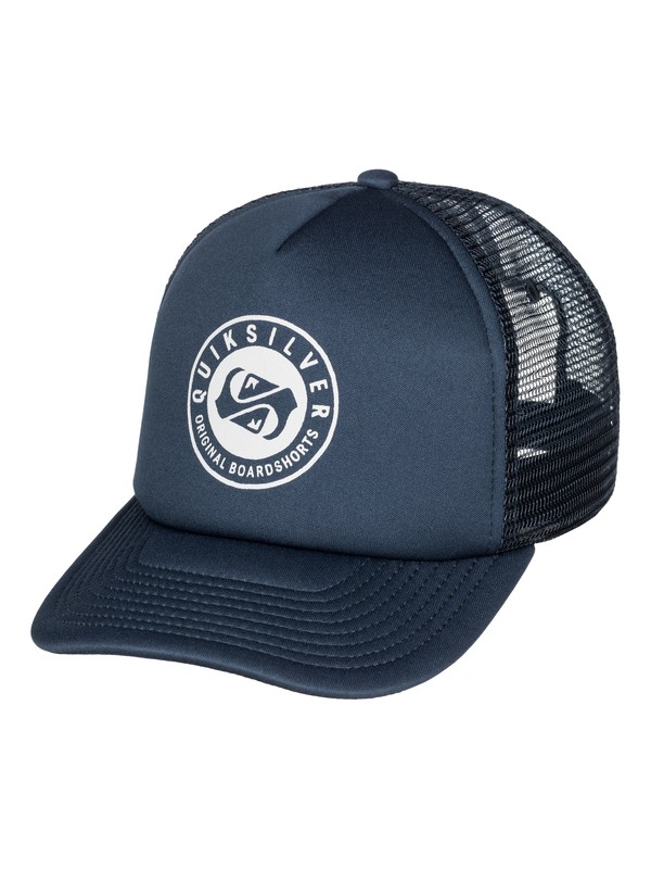 quiksilver, Everyday Eclipse Trucker Hat, NAVY BLAZER (byj0) 0 Everyday Eclipse Trucker Hat AQYHA03339 Quiksilver