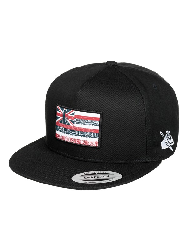 quiksilver, Eddie Flag Trucker Hat, BLACK (kvj0) 0 Eddie Flag Trucker Hat AQYHA03353 Quiksilver