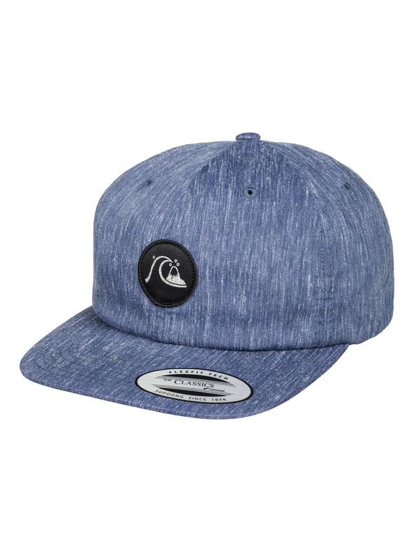 quiksilver, Ghetto 6-Panel Hat, DARK DENIM (brq0) 0 Ghetto 6-Panel Hat AQYHA03358 Quiksilver