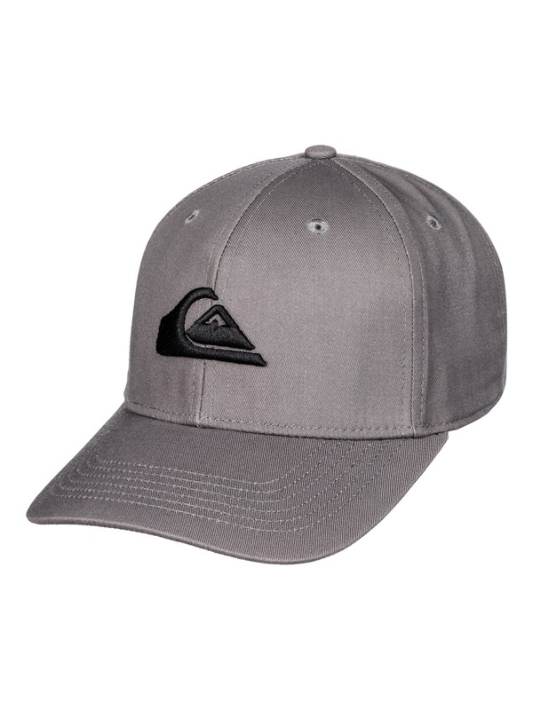quiksilver, Decades - Snapback Cap, IRON GATE (kzm0) 0 Decades - Snapback Cap Schwarz AQYHA03387 Quiksilver