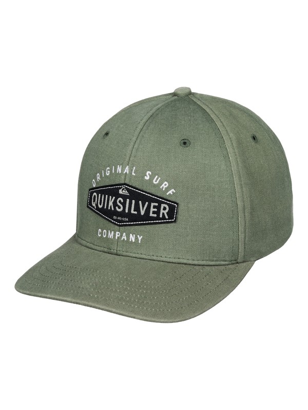 quiksilver, Barge - Cappellino, BRONZE GREEN (gqq0) 0 Barge - Cappellino AQYHA03388 Quiksilver