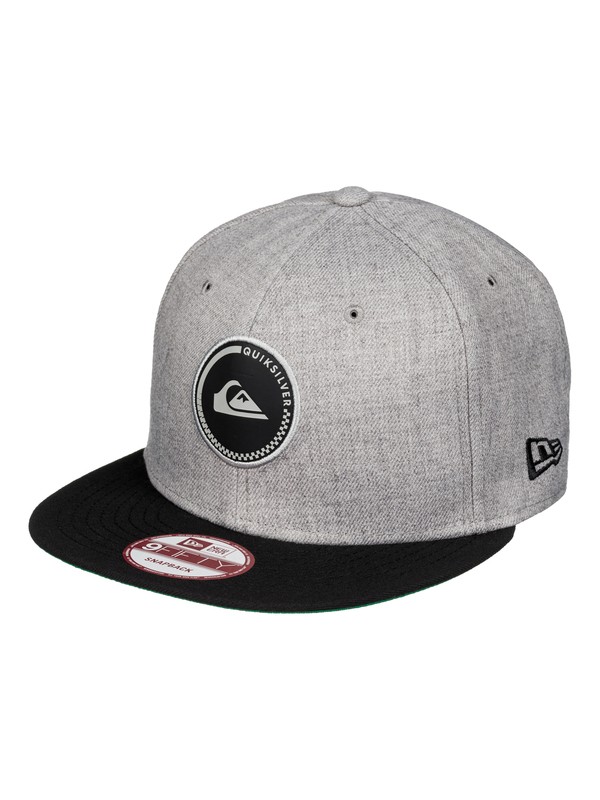 quiksilver, Stake - Gorra con cierre trasero de presión, MEDIUM GREY HEATHER (kpvh) 0 Stake - Gorra con cierre trasero de presión AQYHA03393 Quiksilver
