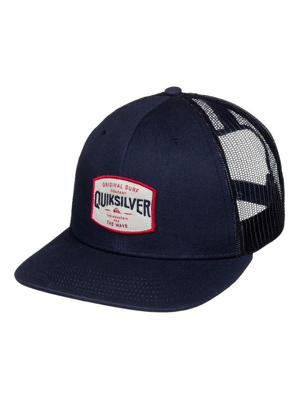 quiksilver, Days Trucker Hat, NAVY BLAZER (byj0) 0 Days Trucker Hat AQYHA03398 Quiksilver