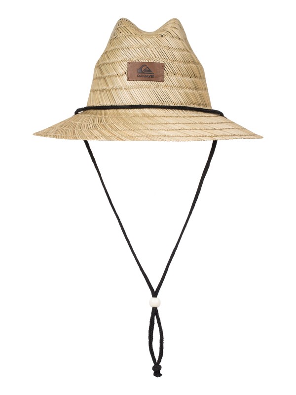 quiksilver, Beach Side Straw Hat, NATURAL (yef0) 0 Beach Side Straw Hat AQYHA03414 Quiksilver
