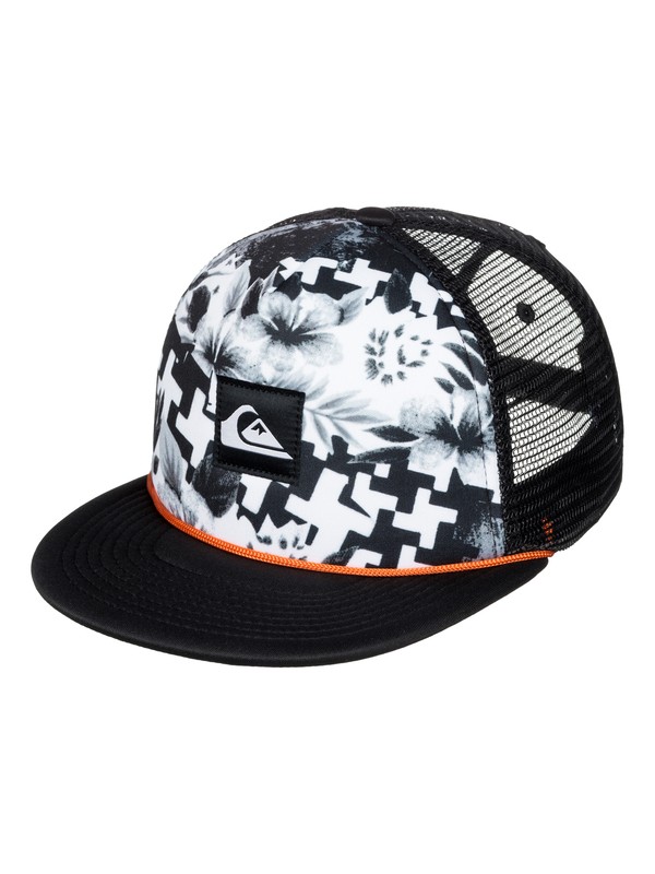 quiksilver, Boardies Trucker Hat, BLACK (kvj0) 0 Boardies Trucker Hat AQYHA03443 Quiksilver