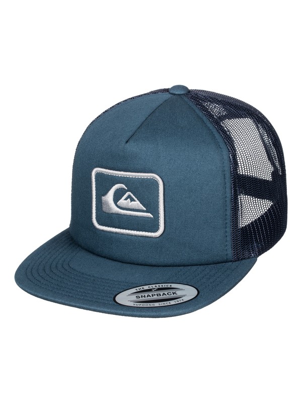 quiksilver, Ropes - Trucker Cap, DARK DENIM (brq0) 0 Ropes - Trucker Cap AQYHA03465 Quiksilver