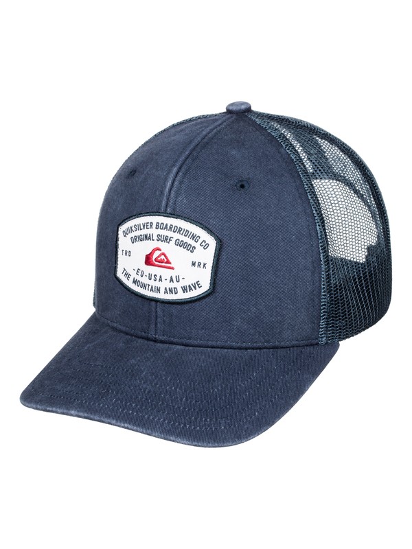 quiksilver, Simpletons Trucker Hat, NAVY BLAZER (byj0) 0 Simpletons Trucker Hat AQYHA03467 Quiksilver