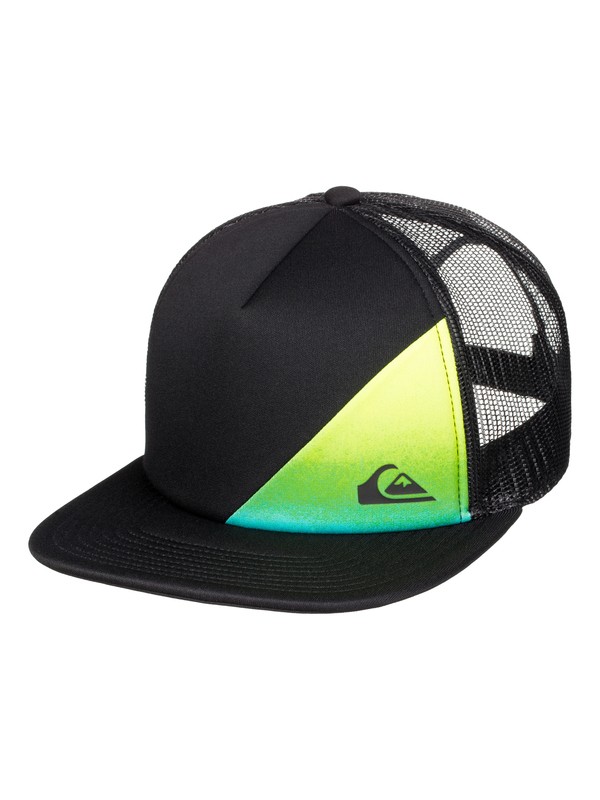 quiksilver, AG47 New Wave - Trucker Cap, BLACK (kvj0) 0 AG47 New Wave - Trucker Cap AQYHA03468 Quiksilver