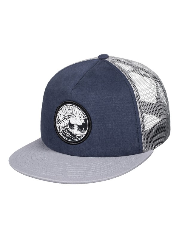 quiksilver, Fission - Trucker Cap, NAVY BLAZER (byj0) 0 Fission - Trucker Cap AQYHA03471 Quiksilver