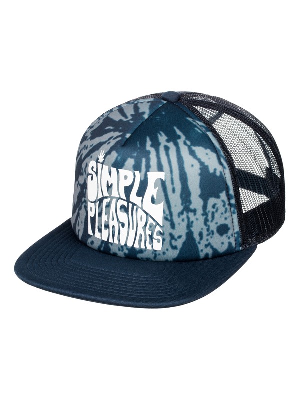 quiksilver, Mixto Trucker Hat, NAVY BLAZER (byj0) 0 Mixto Trucker Hat AQYHA03474 Quiksilver