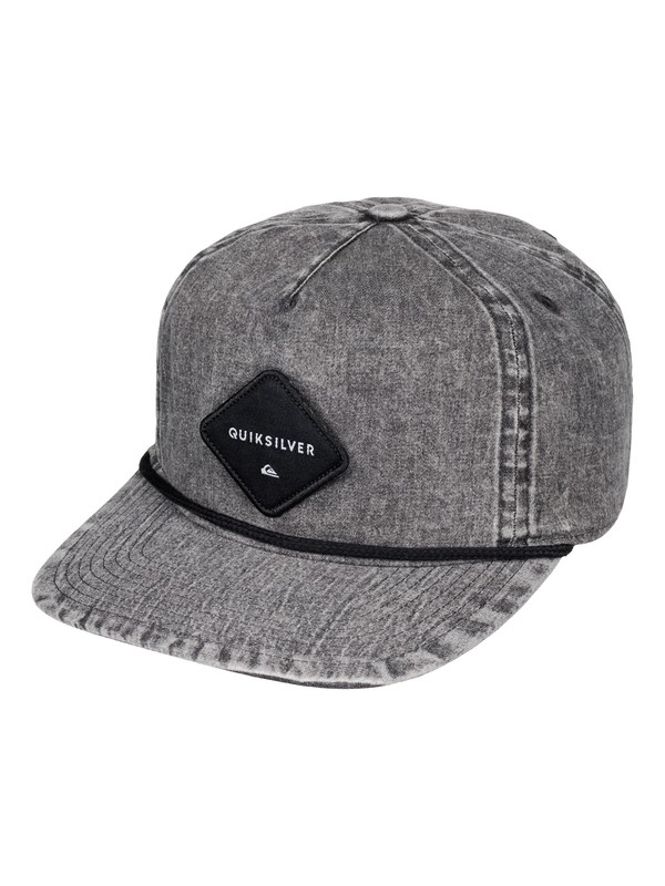 quiksilver, Grooved - Snapback Cap, BLACK (kvj0) 0 Grooved - Snapback Cap AQYHA03513 Quiksilver