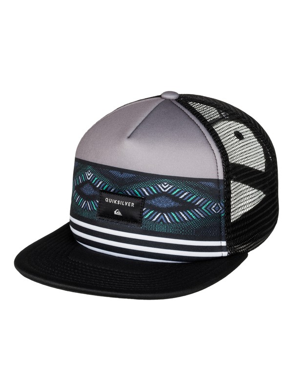 quiksilver, Gorra Tipo Trucker Quad Block, POOL GREEN (gmj0) 0 Gorra Tipo Trucker Quad Block AQYHA03523 Quiksilver