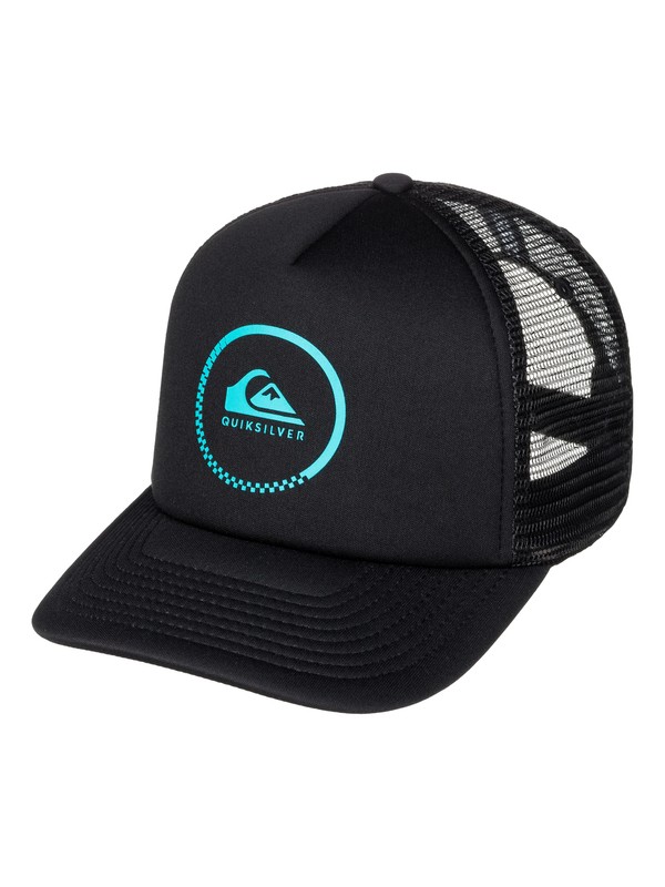 quiksilver, Always Foamer Trucker Hat, SCUBA BLUE (blj0) 0 Always Foamer Trucker Hat AQYHA03526 Quiksilver