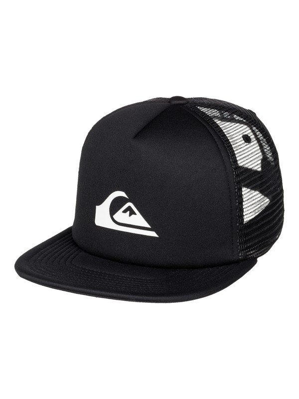 quiksilver, Snap Addict Trucker Hat, BLACK (kvj0) 0 Snap Addict Trucker Hat AQYHA03528 Quiksilver
