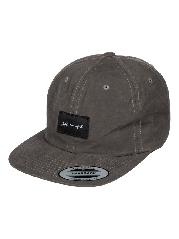 quiksilver, Ghetto Swill - Snapback Cap, STORMY WEATHER (bzj0) 0 Ghetto Swill - Snapback Cap AQYHA03544 Quiksilver