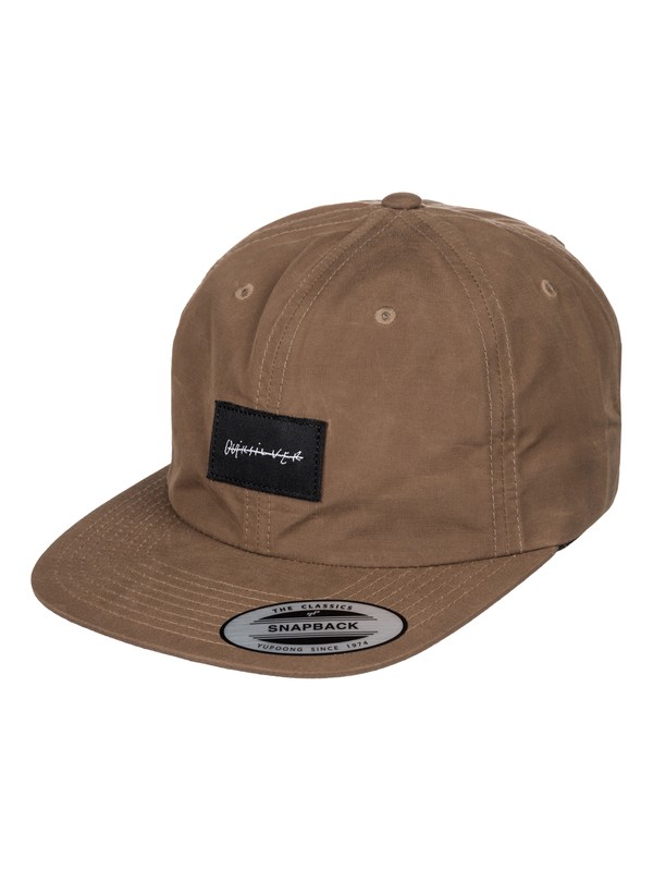 quiksilver, Ghetto Swill Snapback Hat, BEAR (cqf0) 0 Ghetto Swill Snapback Hat AQYHA03544 Quiksilver