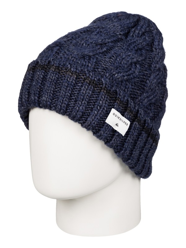 quiksilver, Necktear - Gorro Con Dobladillo, NAVY BLAZER (byj0) 0 Necktear - Gorro Con Dobladillo AQYHA03571 Quiksilver