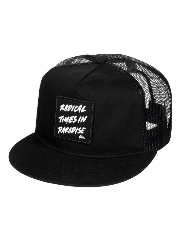 quiksilver, Troubled Nite - Cap, BLACK (kvj0) 0 Troubled Nite - Cap AQYHA03615 Quiksilver
