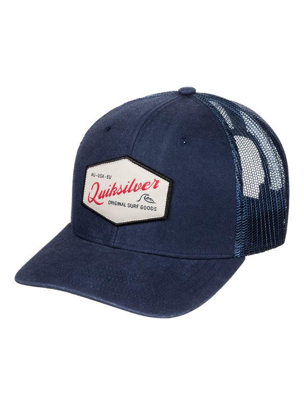 quiksilver, Setstearn Hat, NAVY BLAZER (byj0) 0 Setstearn Hat AQYHA03628 Quiksilver