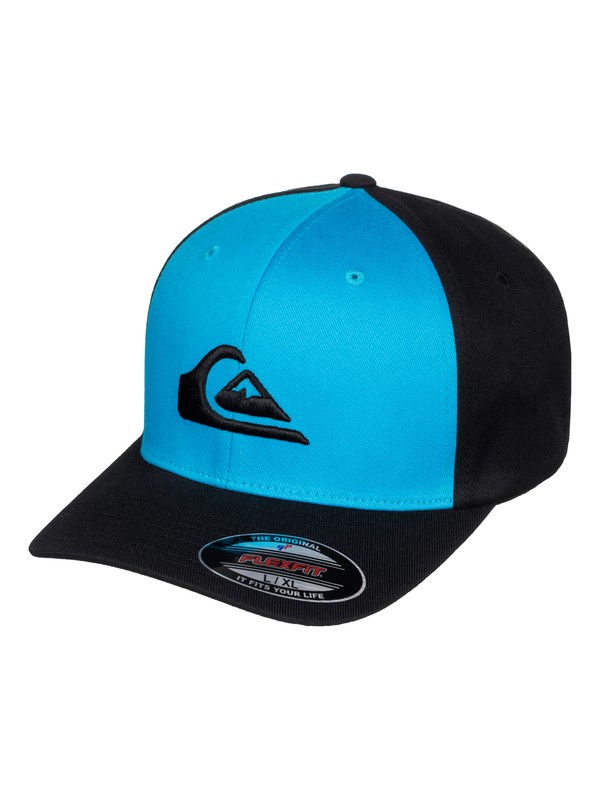 quiksilver, Mountain And Wave Flexfit Hat, SCUBA BLUE (blj0) 0 Mountain And Wave Flexfit Hat AQYHA03630 Quiksilver