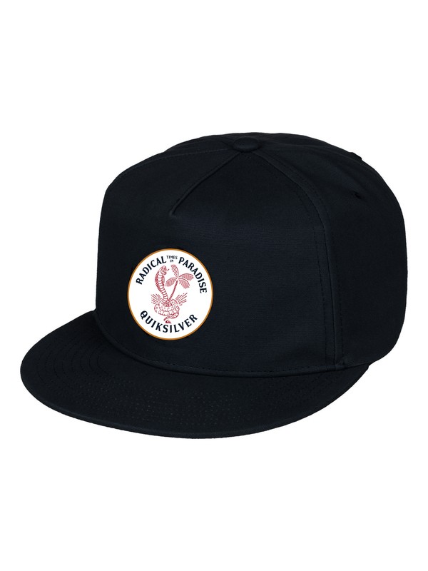 quiksilver, The Times - Snapback Cap, BLACK (kvj0) 0 The Times - Snapback Cap AQYHA03677 Quiksilver