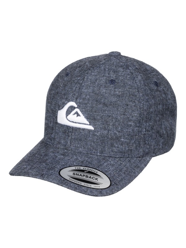 quiksilver, Decades Plus - Snapback Cap, DARK DENIM (brq0) 0 Decades Plus - Snapback Cap AQYHA03679 Quiksilver