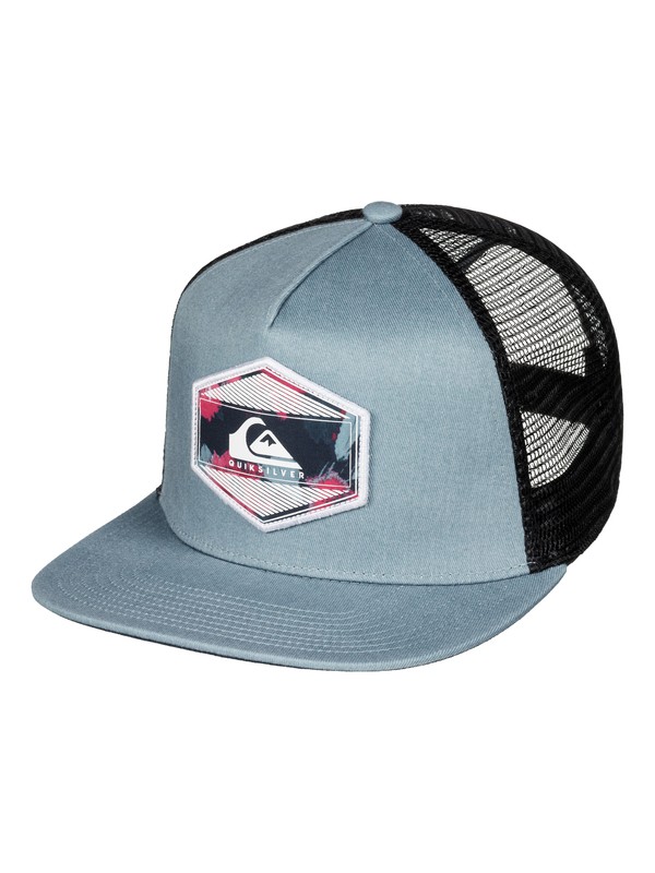 quiksilver, Morsen - Gorra Tipo Trucker, STONE BLUE (bhy0) 0 Morsen - Gorra Tipo Trucker AQYHA03685 Quiksilver