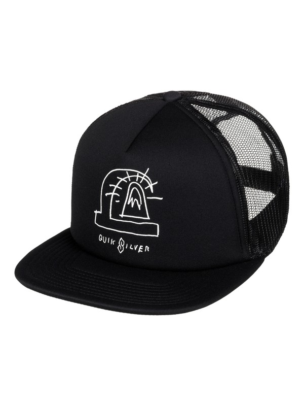 quiksilver, Stale - Casquette trucker, BLACK (kvj0) 0 Stale - Casquette trucker AQYHA03724 Quiksilver