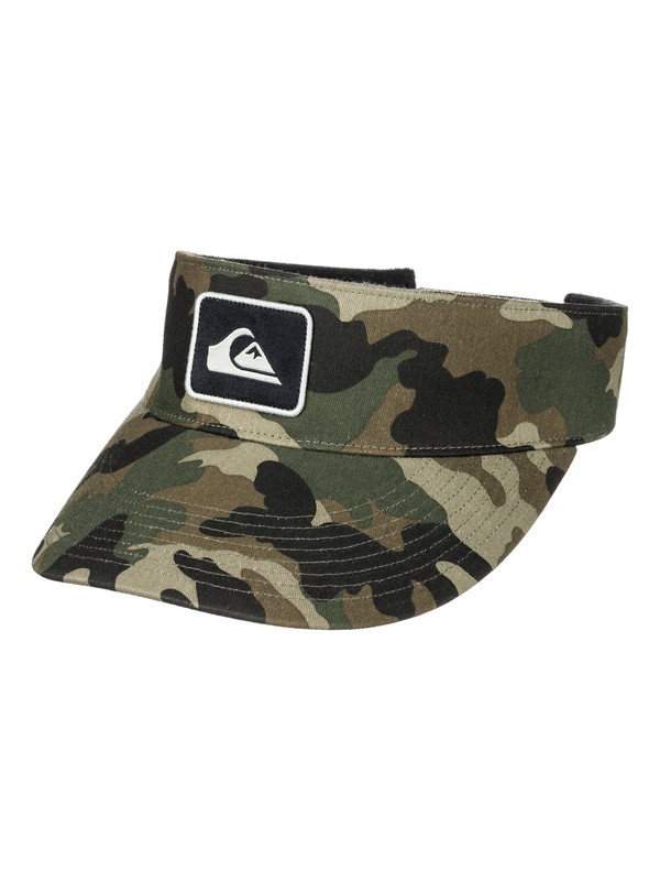 quiksilver, Bradley Visor, CAMO (gra0) 0 Bradley Visor AQYHA03733 Quiksilver