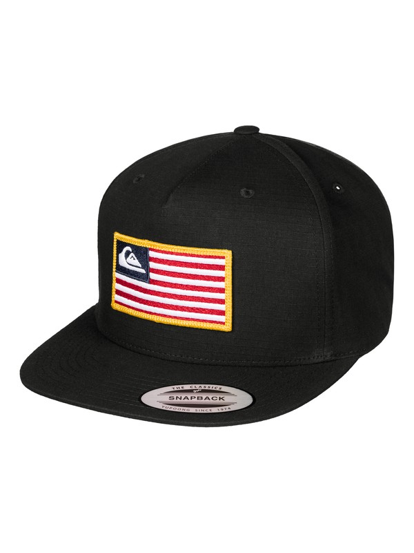 quiksilver, Tonal Pride Snapback Hat, OLDY BLACK (kvaw) 0 Tonal Pride Snapback Hat Black AQYHA03769 Quiksilver
