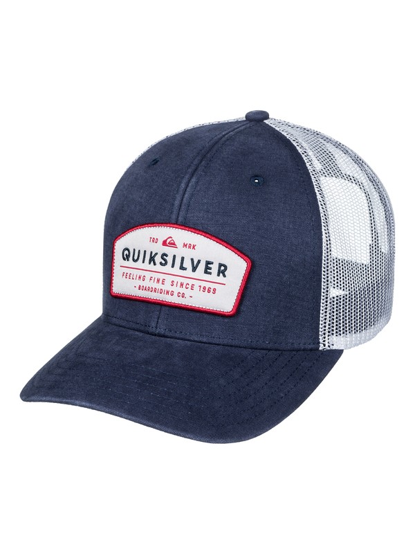 quiksilver, Souper - Trucker Cap, NAVY BLAZER (byj0) 0 Souper - Trucker Cap AQYHA03772 Quiksilver