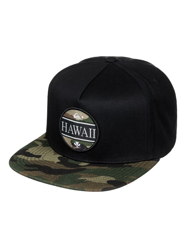 quiksilver, Highwater - Snapback Cap, BLACK (kvj0) 0 Highwater - Snapback Cap AQYHA03818 Quiksilver