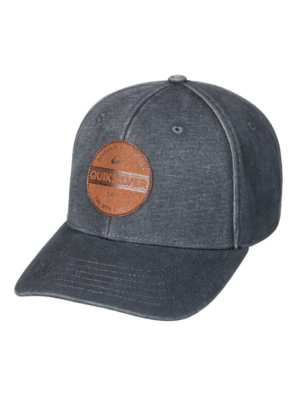 quiksilver, Blues Buster - Gorra Ajustable para Hombre, TARMAC (kta0) 0 Blues Buster - Gorra Ajustable para Hombre Negro AQYHA03842 Quiksilver