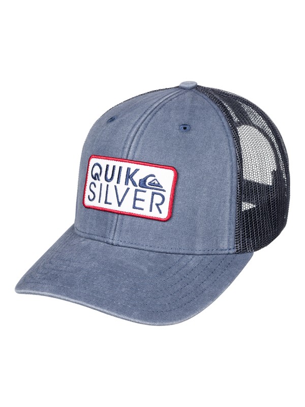 quiksilver, Shade Ride Trucker Hat, NAVY BLAZER (byj0) 0 Shade Ride Trucker Hat Blue AQYHA03846 Quiksilver