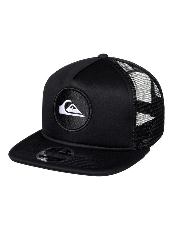 quiksilver, Con Trucker Hat, BLACK (kvj0) 0 Con Trucker Hat AQYHA03855 Quiksilver