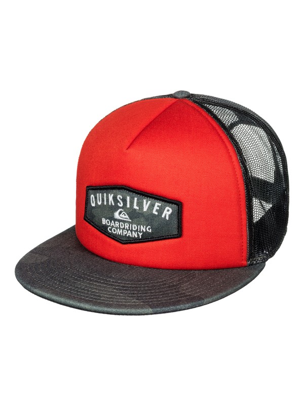 quiksilver, Jetty Grind - Gorra Tipo Trucker para Hombre, CAMO (gra0) 0 Jetty Grind - Gorra Tipo Trucker para Hombre Verde AQYHA03856 Quiksilver