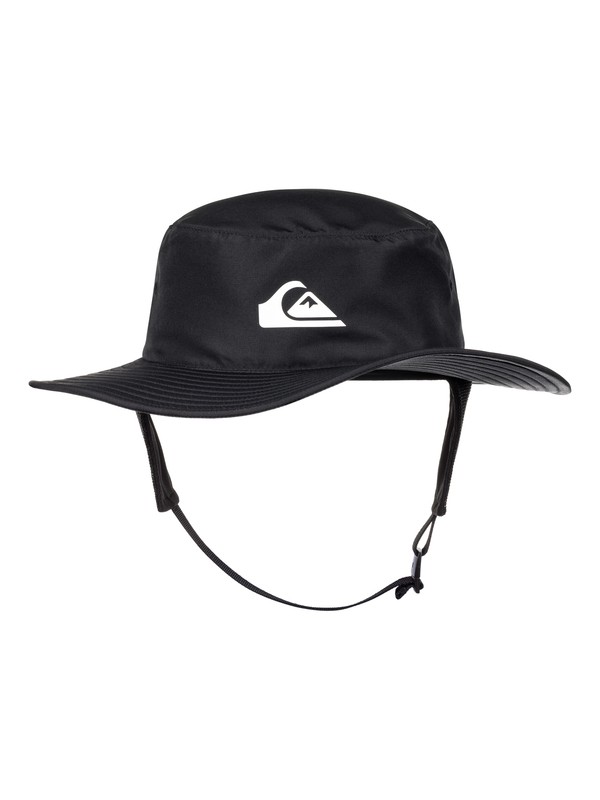 quiksilver, Bushmaster Surf Performance Surf Bucket Cap, BLACK (kvj0) 0 Bushmaster Surf Performance Surf Bucket Cap Black AQYHA03878 Quiksilver