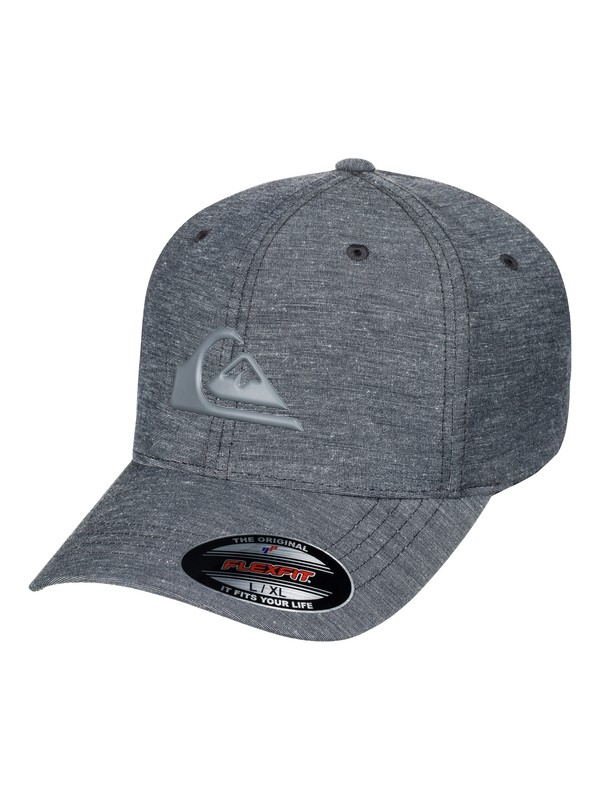 quiksilver, Hombres Gorra Elástica Flexifit Transit, BLACK (kvj0) 0 Hombres Gorra Elástica Flexifit Transit Negro AQYHA03925 Quiksilver
